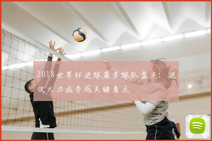 2018世界杯进球最多球队盘点：进攻火力成夺冠关键看点